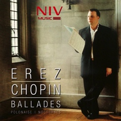 Chopin Ballades classical pianist Tzvi Erez