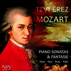 Mozart Piano Sonatas & Fantasie classical pianist Tzvi Erez
